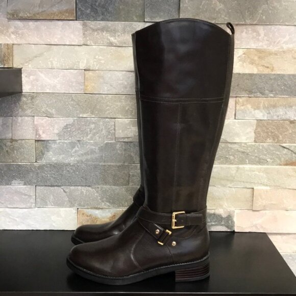 Bandolino Jiman Tall Leather Riding Boot - Picture 3 of 10